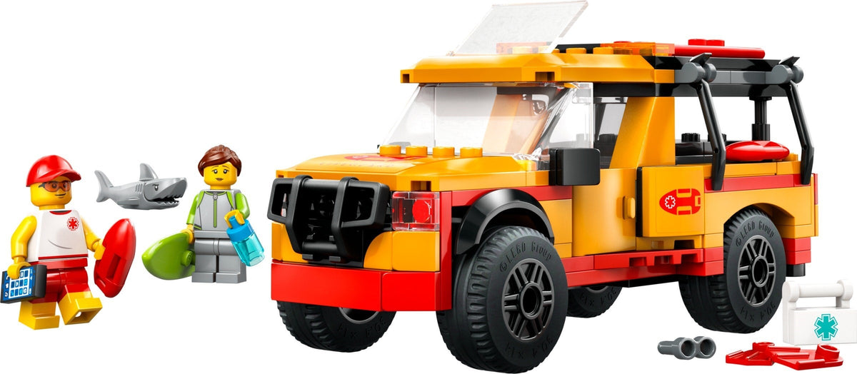 60453 Lifeguard Beach Rescue Truck product image 2, provided for visual reference and product detail review