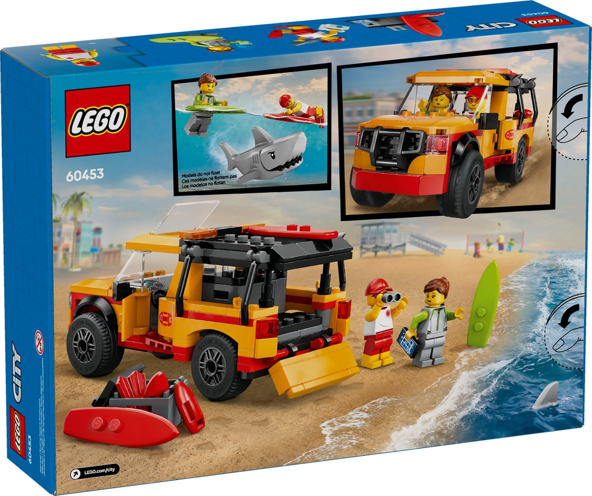 60453 Lifeguard Beach Rescue Truck product image 3, provided for visual reference and product detail review