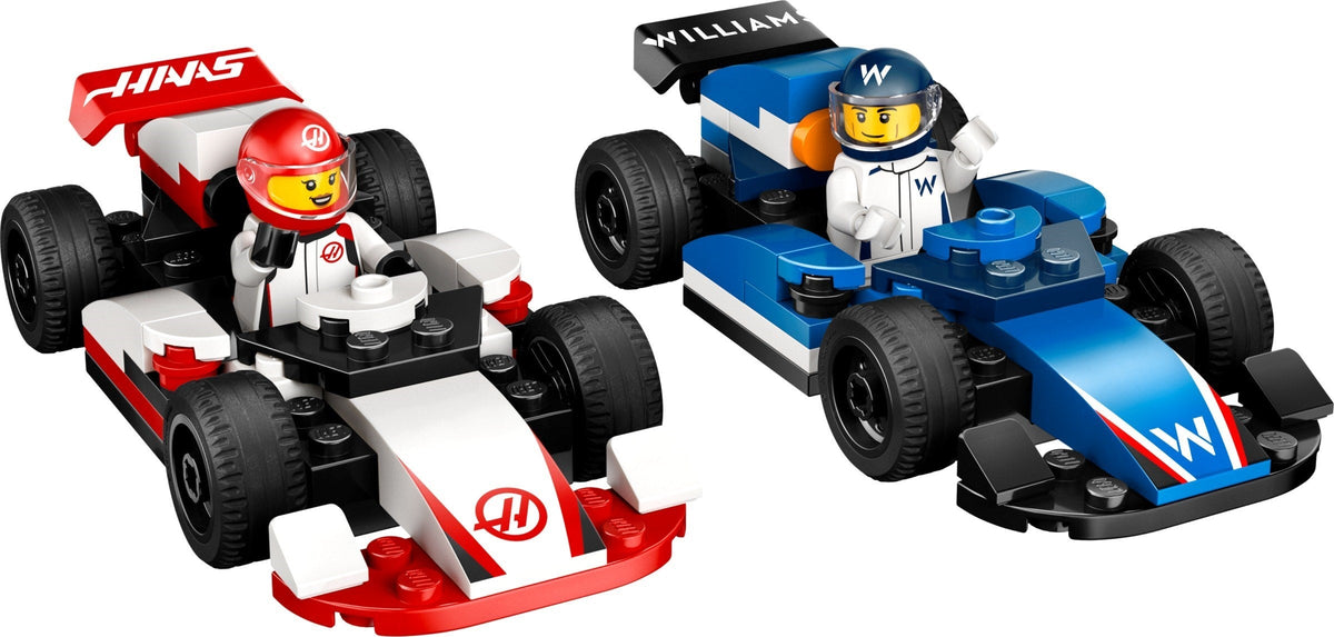 60464 F1 Williams Racing & Haas F1 Race Cars product image 2, provided for visual reference and product detail review