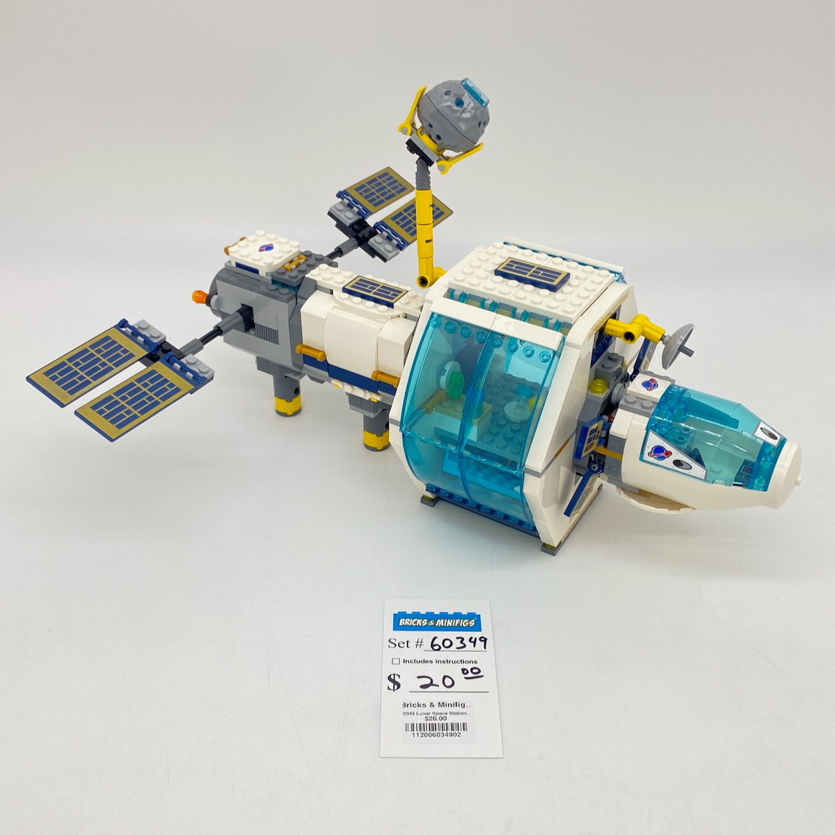 60349 Lunar Space Station (U2) product image 1, provided for visual reference and product detail review
