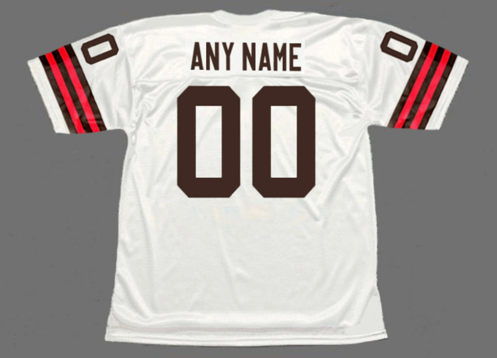 Any name & Number Classic Cleveland Browns white NFL