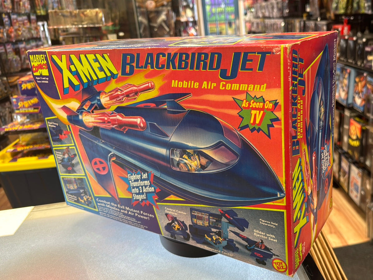 Blackbird Jet Mobile Air Command (Vintage Marvel X-Men, Toybiz) SEALED product image 9, provided for visual reference and