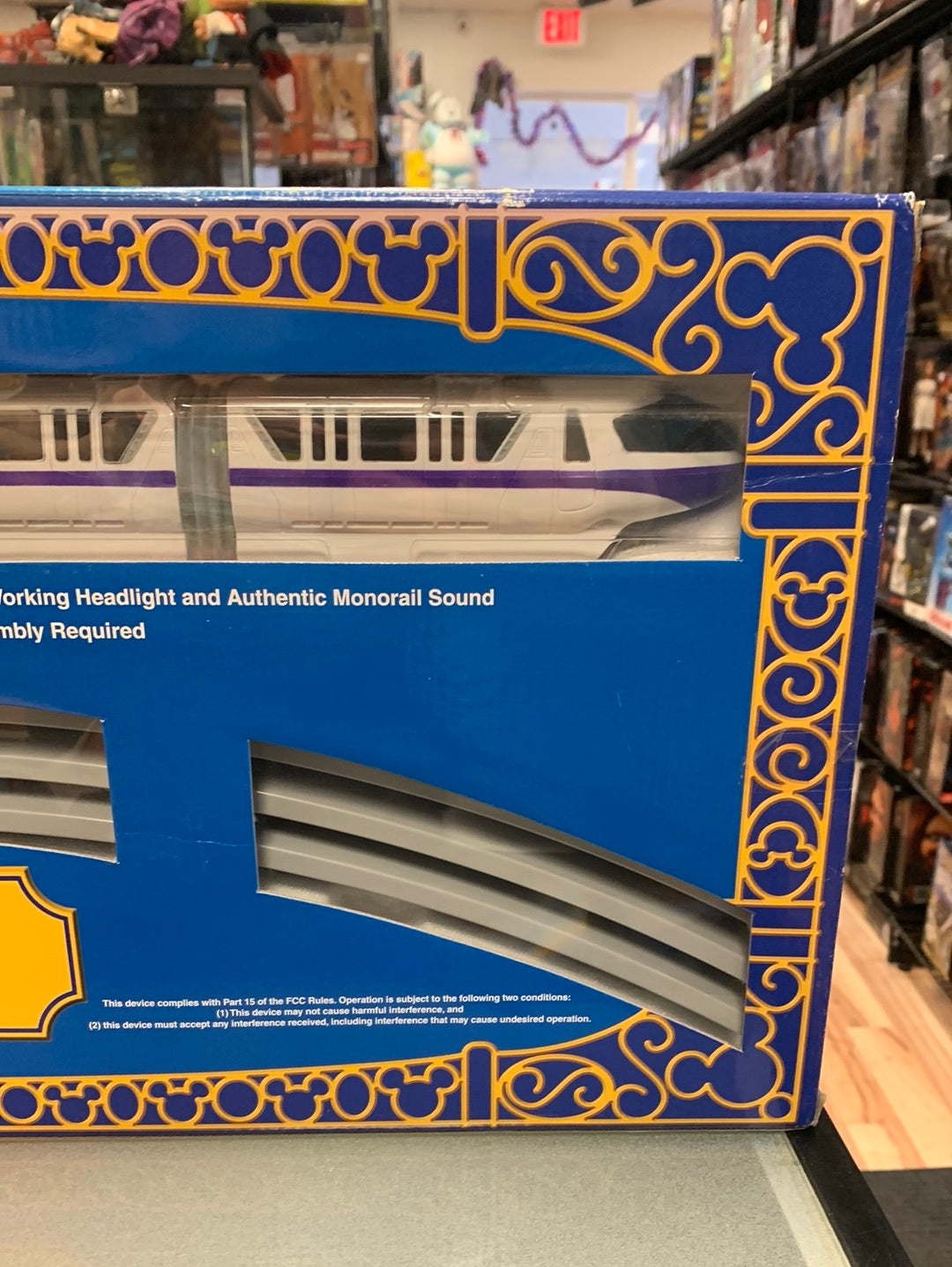 Monorail Purple Stripe (Walt Disney Theme Park Collection, Disney World) Sealed product image 2, provided for visual