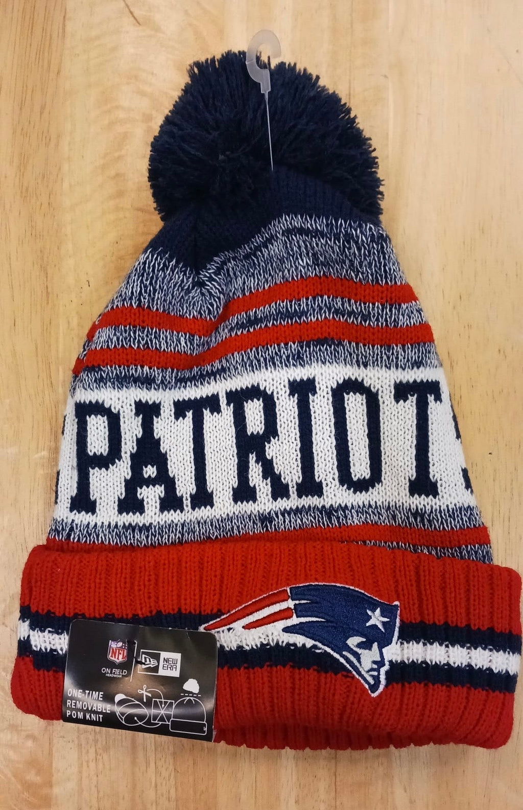 New England Patriots NFL Era winter knit Hat with Pom product image 1