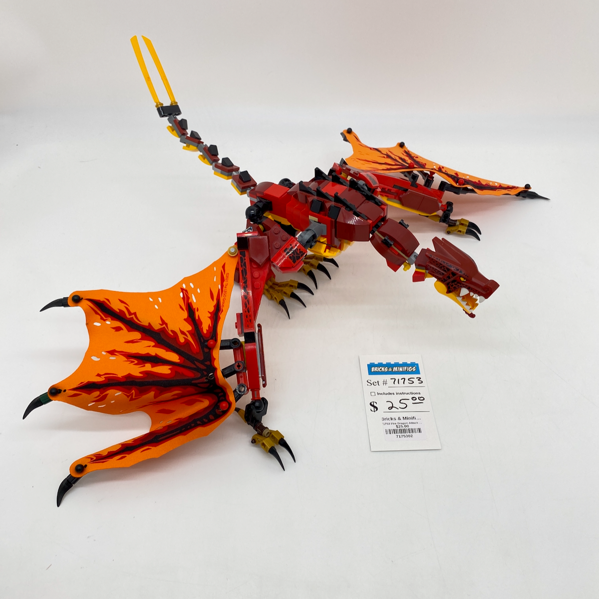 71753 Fire Dragon Attack (U2) product image 1, provided for visual reference and product detail review