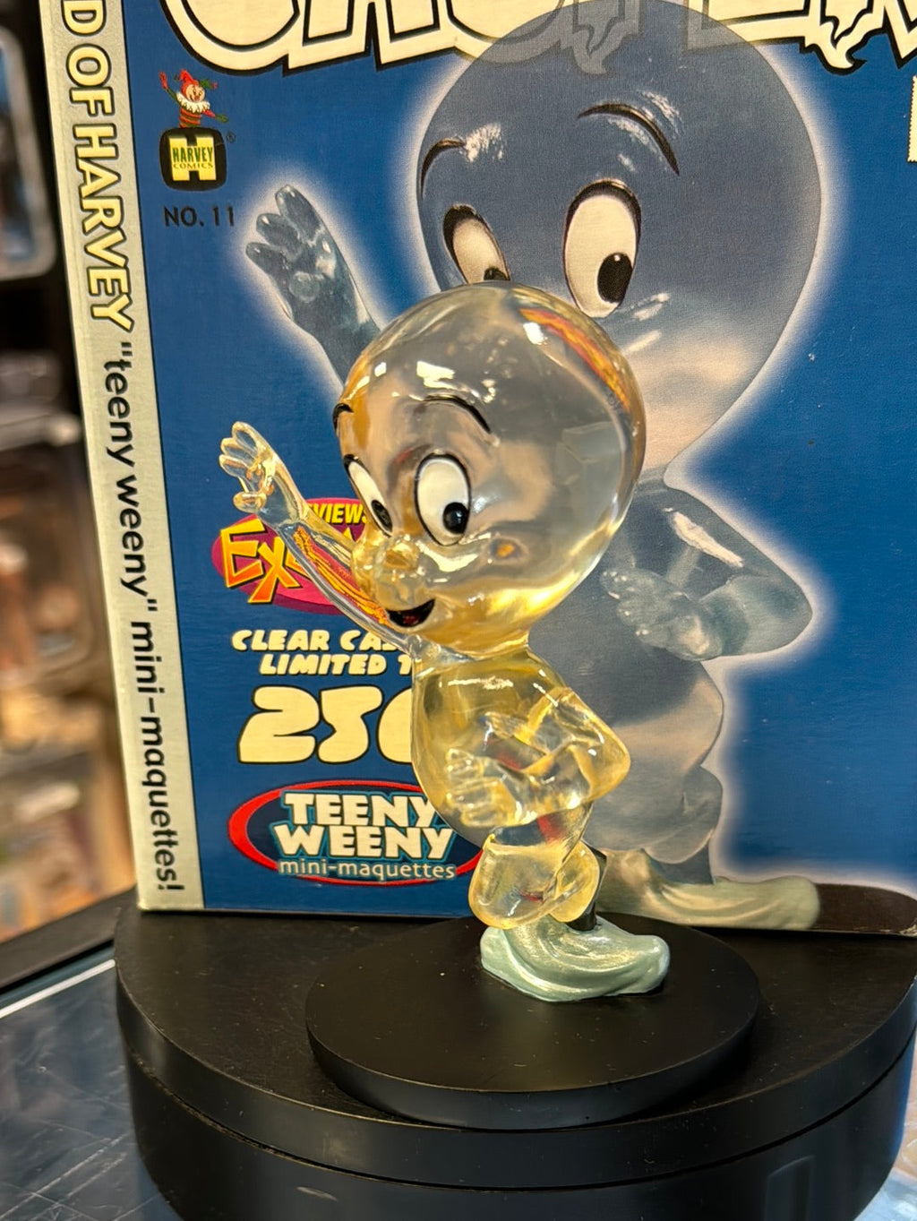 Clear Casper MIni Marquette 242/250 (World of Harvey, Casper Teeny Weeny) Open Box product image 2, provided for visual