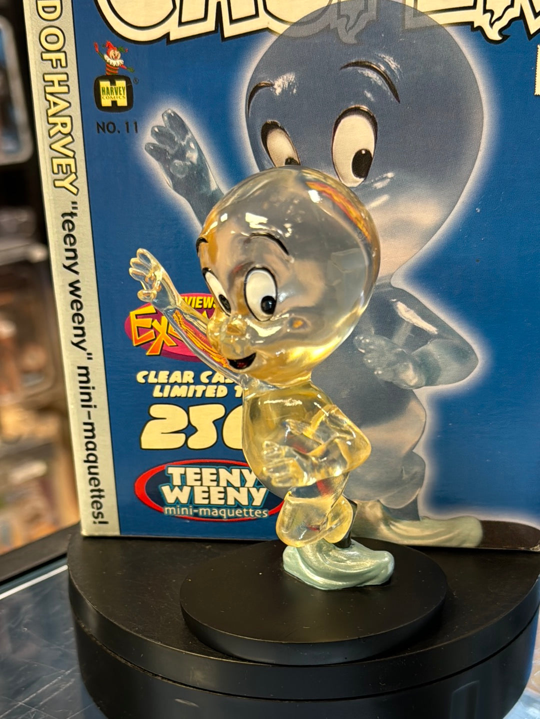 Clear Casper MIni Marquette 242/250 (World of Harvey, Casper Teeny Weeny) Open Box product image 2, provided for visual