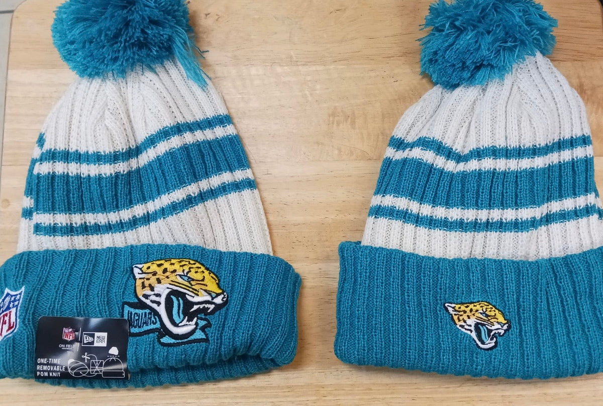 Jacksonville Jaguars NFL New Era winter knit Hat with Pom product image 1