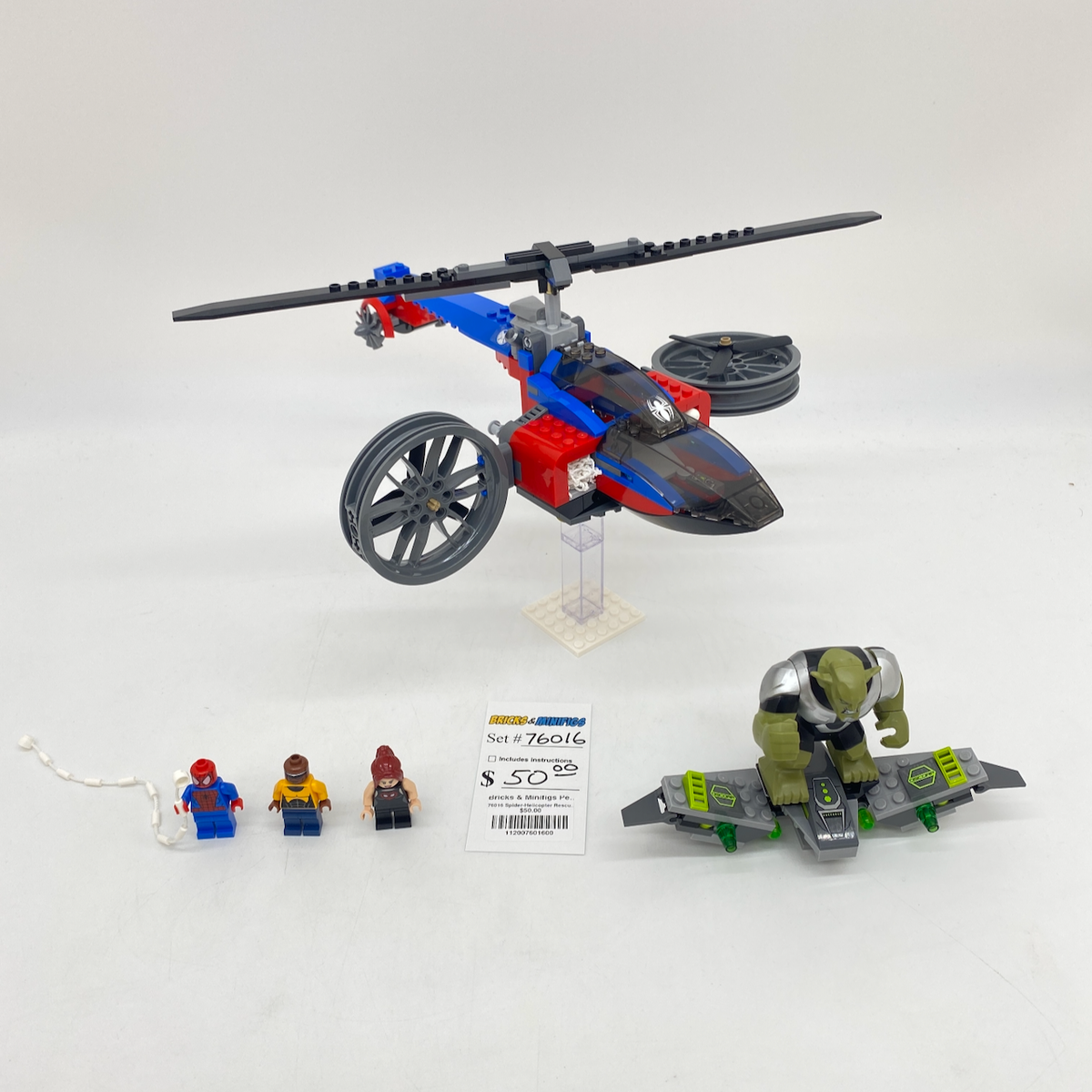 76016 Spider-Helicopter Rescue (U) product image 1, provided for visual reference and product detail review