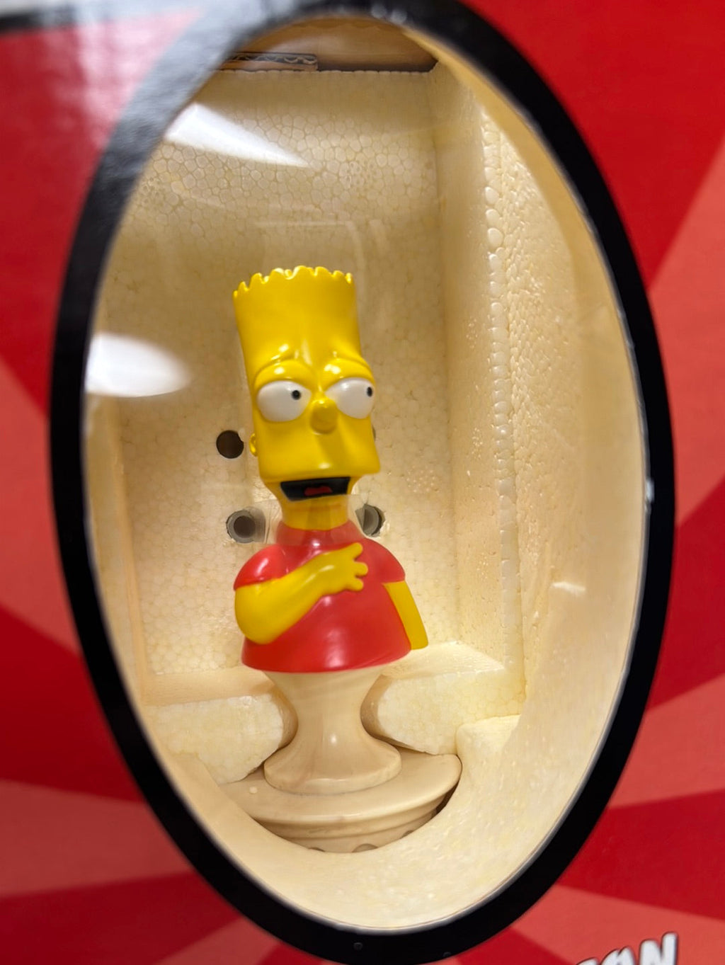 Bart Simpson Polystone Bust (Vintage Sideshow, The Simpson) NEW OPEN BOX product image 5, provided for visual reference and
