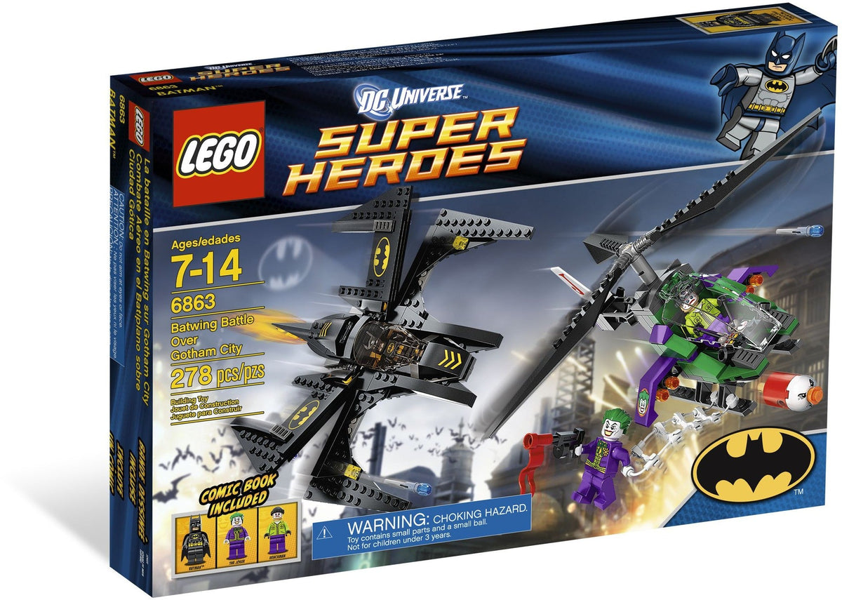 6863 Batwing Battle Over Gotham City product image 1, provided for visual reference and product detail review