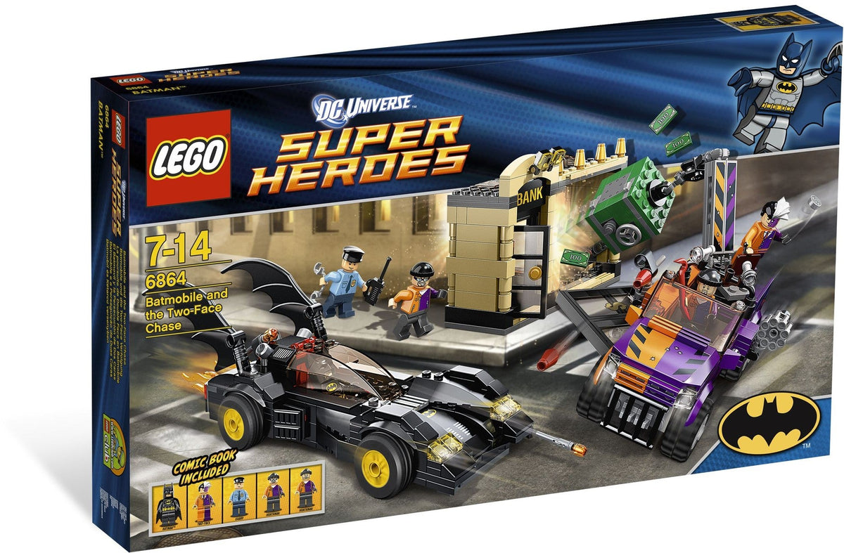 6864 Batmobile and the Two-Face Chase product image 1, provided for visual reference and product detail review