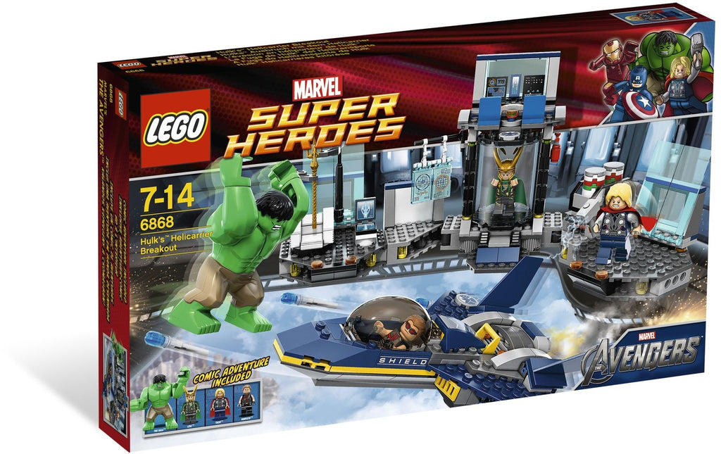 6868 Hulk's Helicarrier Breakout (O) product image 1, provided for visual reference and product detail review