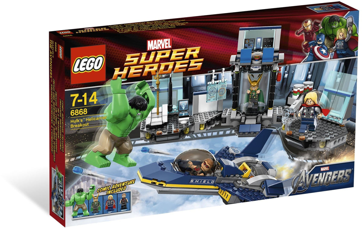 6868 Hulk's Helicarrier Breakout (O) product image 1, provided for visual reference and product detail review