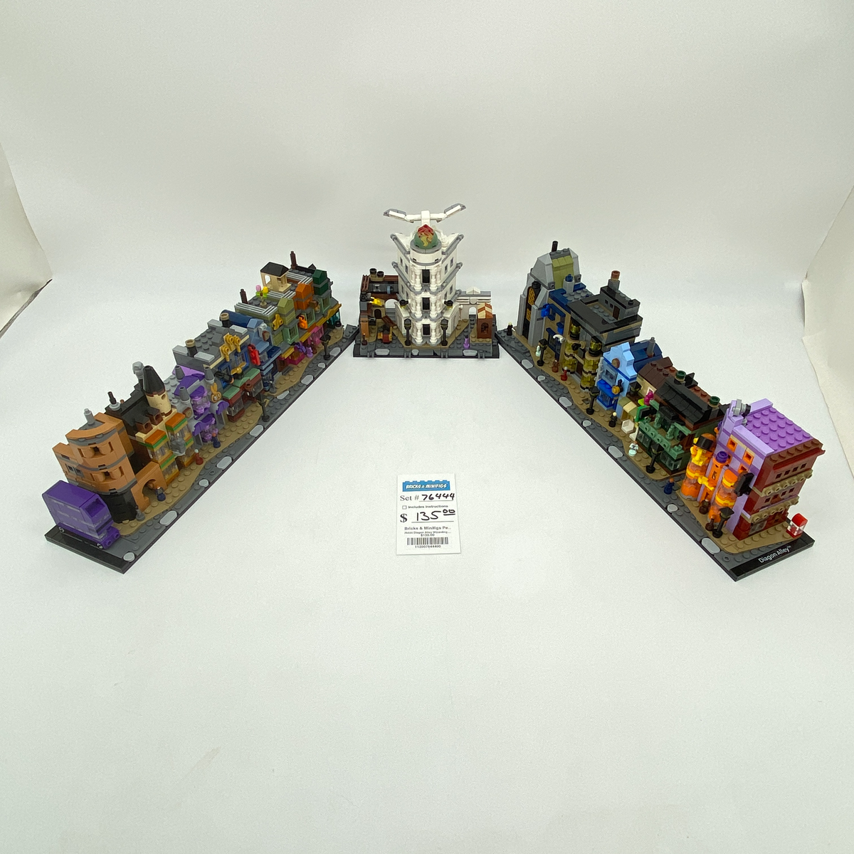 76444 Diagon Alley Wizarding Shops (U) product image 1, provided for visual reference and product detail review