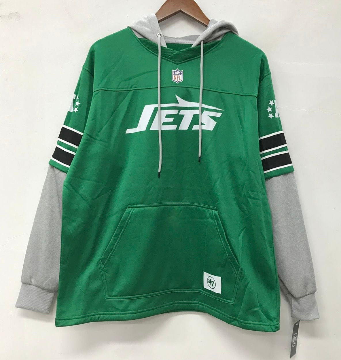 New York Jets Official NFL 47 brand hoodie product image 1