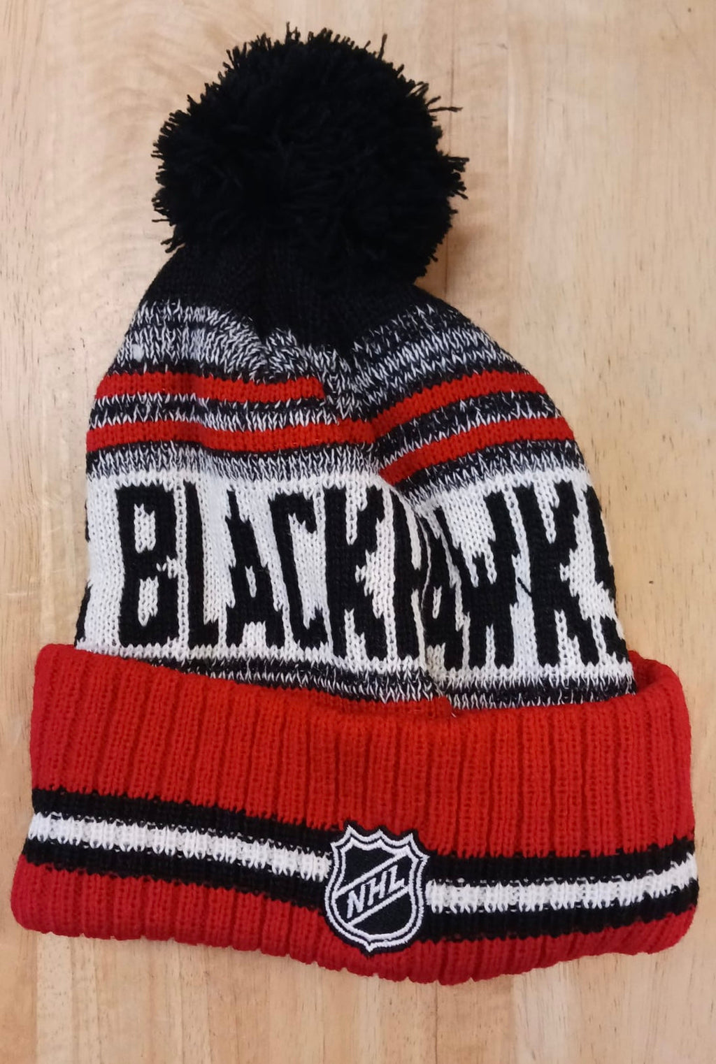 Chicago Blackhawks NHL New Era winter Hat with Pom product image 2