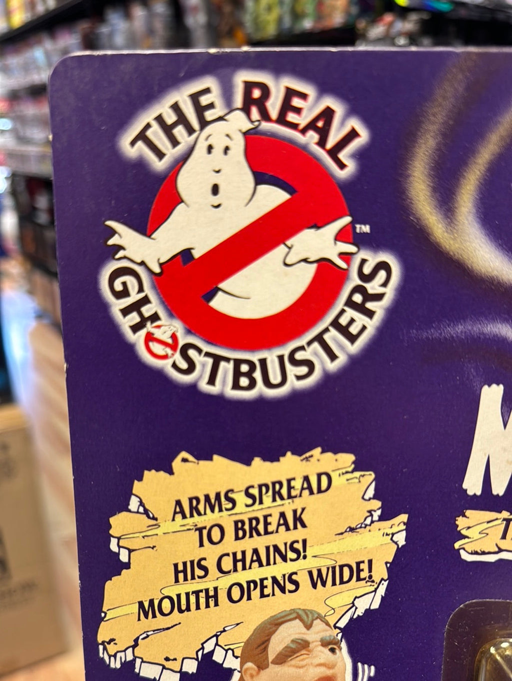 Quasimodo Monster 1400 (Vintage Ghostbusters, Kenner) SEALED product image 2, provided for visual reference and product