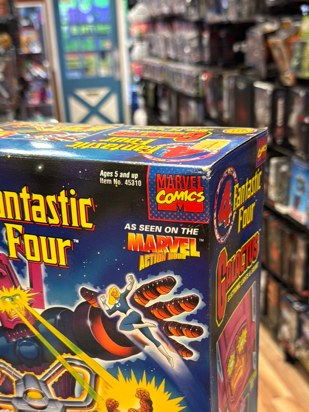 Electronic Lights & Sound Galactus (Vintage Marvel Fantastic Four, Toybiz) SEALED product image 2, provided for visual