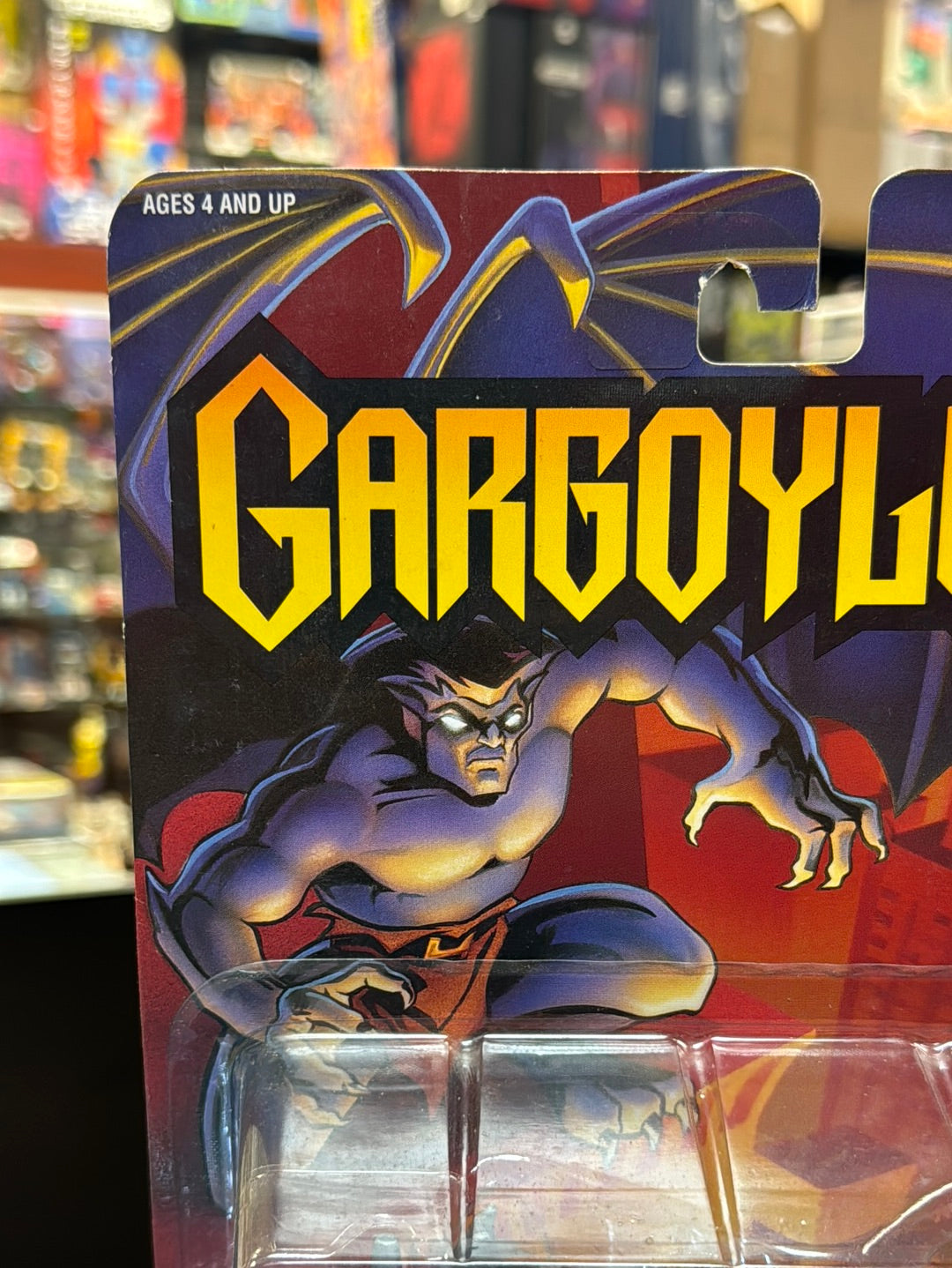 Steel Clan Robot 0551 (Vintage Gargoyles, Playmates) SEALED product image 2, provided for visual reference and product
