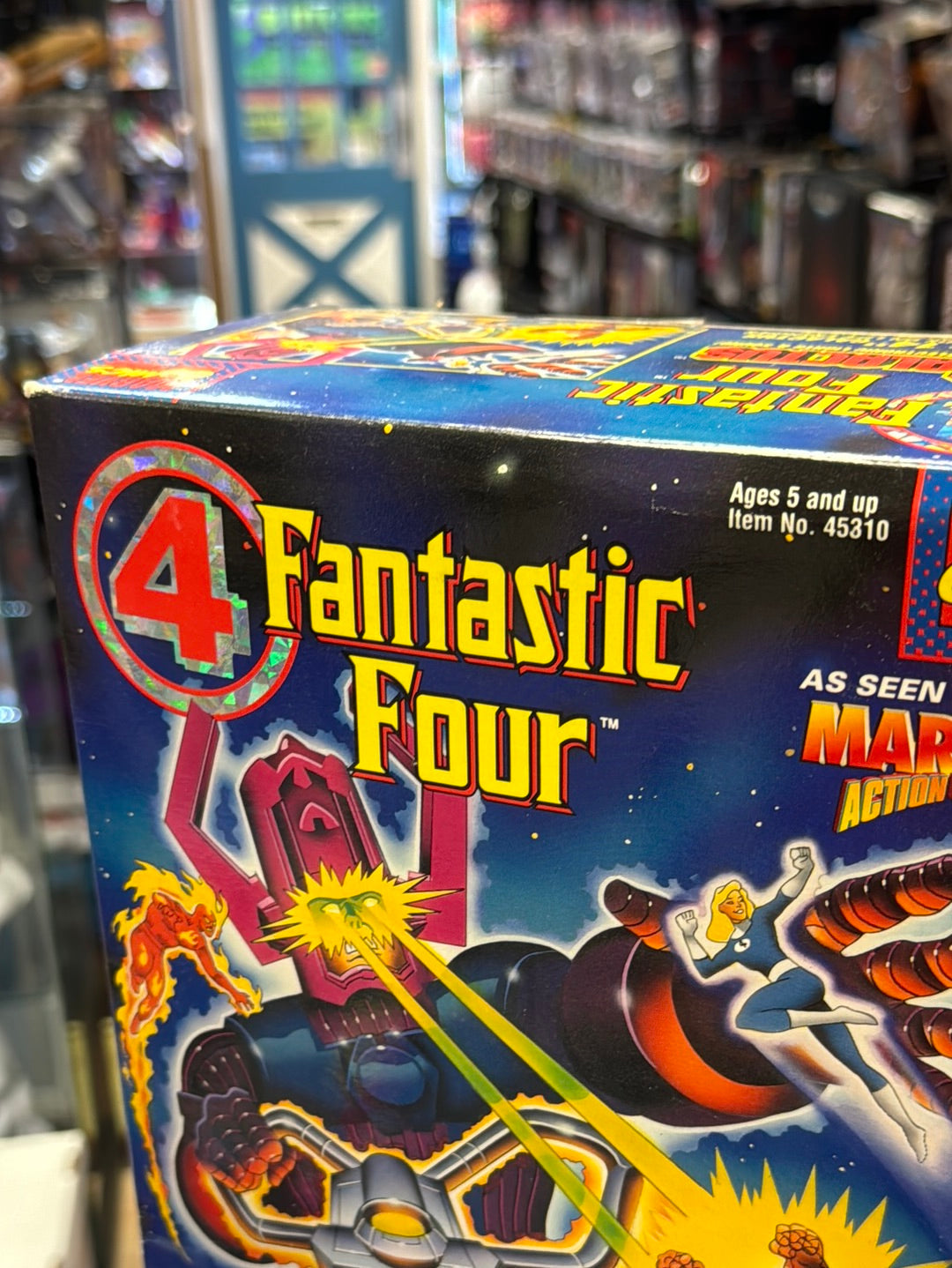 Electronic Lights & Sound Galactus (Vintage Marvel Fantastic Four, Toybiz) SEALED product image 3, provided for visual