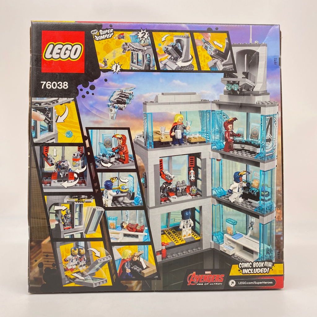 76038 Attack on Avengers Tower product image 3, provided for visual reference and product detail review