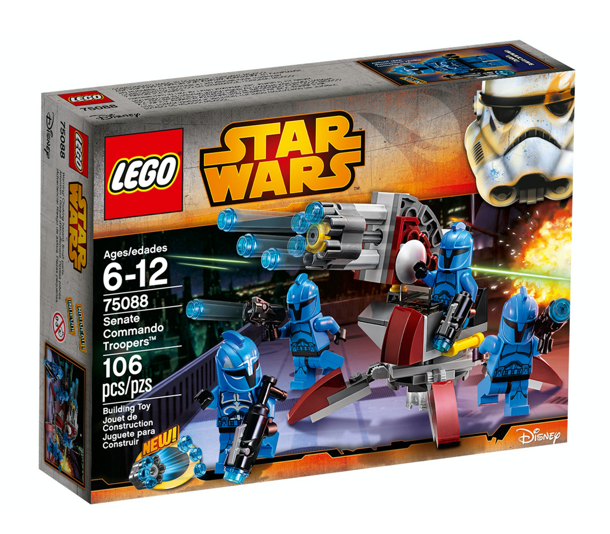 75088 Senate Commando Troopers™ product image 1, provided for visual reference and product detail review