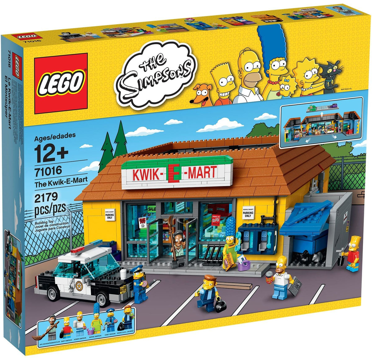 71016 The Kwik-E-Mart (C) product image 1, provided for visual reference and product detail review