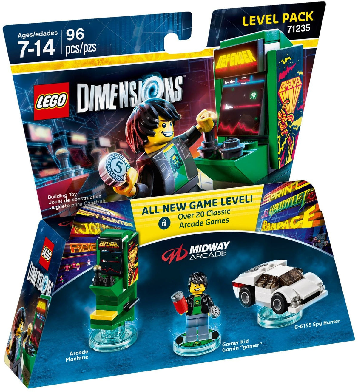 71235 Midway Arcade Level Pack product image 1, provided for visual reference and product detail review