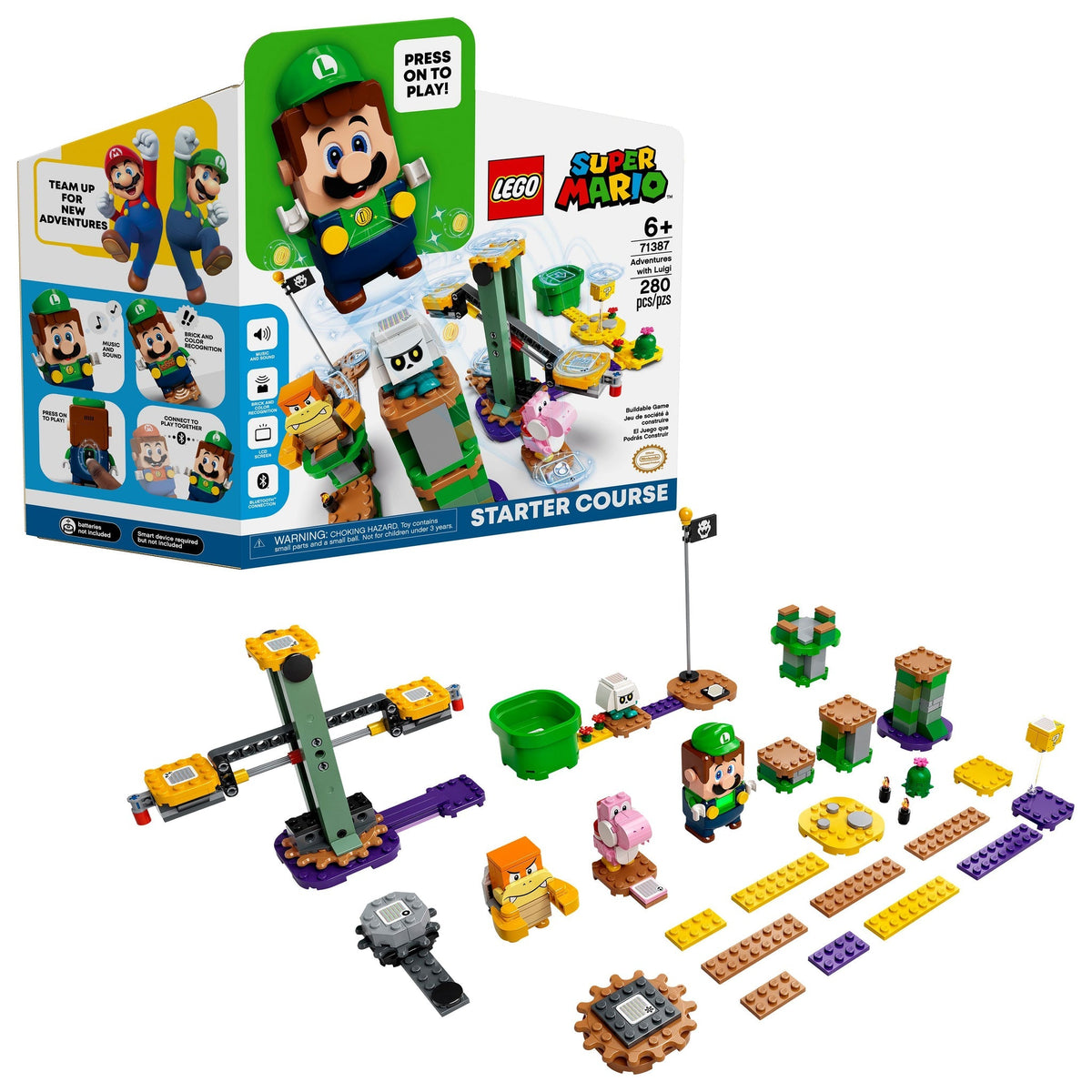 71387 Adventures with Luigi Starter Course product image 2, provided for visual reference and product detail review