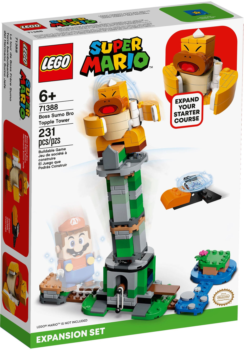 71388 Boss Sumo Bro Topple Tower Expansion Set product image 1, provided for visual reference and product detail review