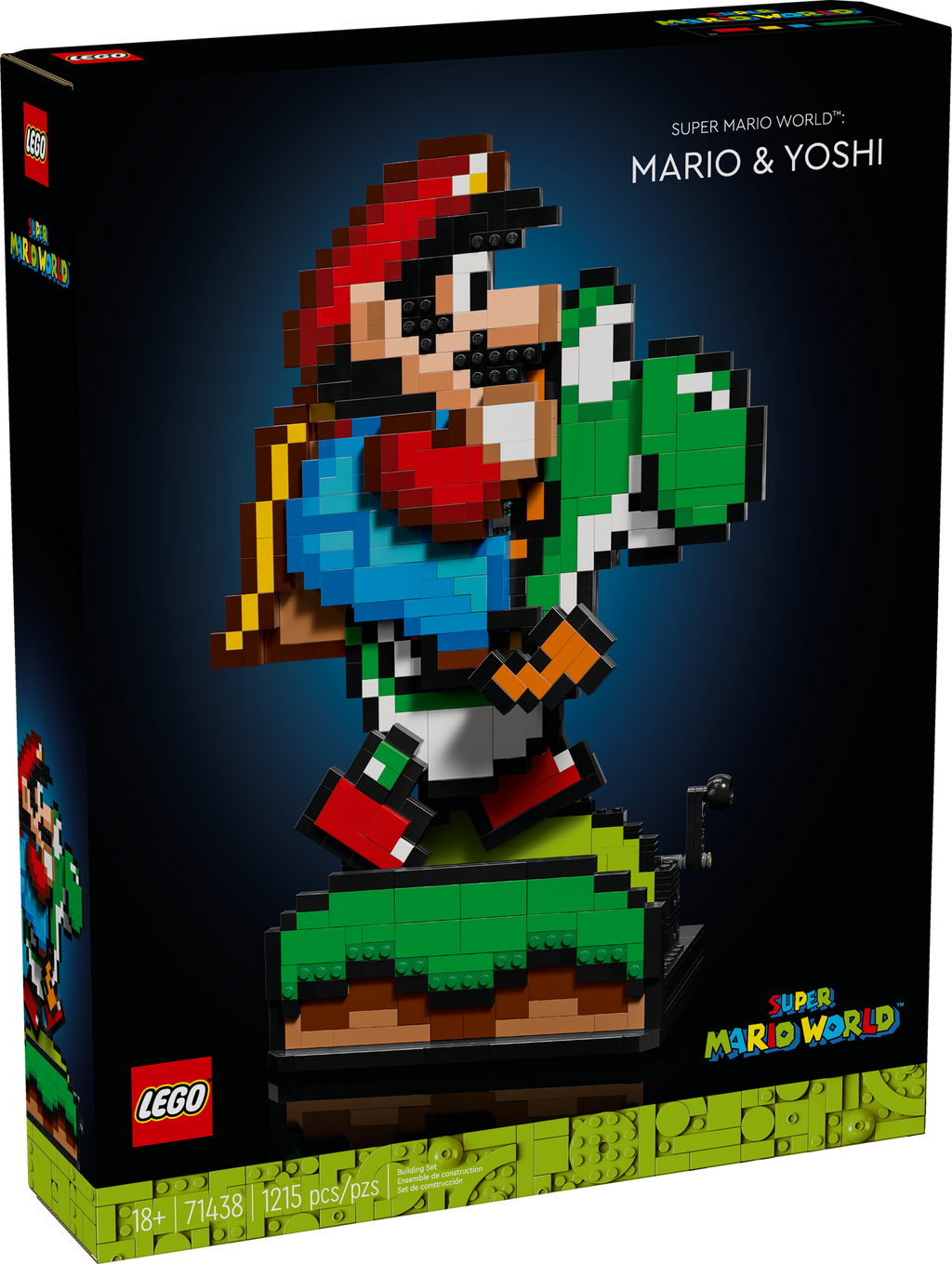 71438 Super Mario World: Mario & Yoshi product image 1, provided for visual reference and product detail review