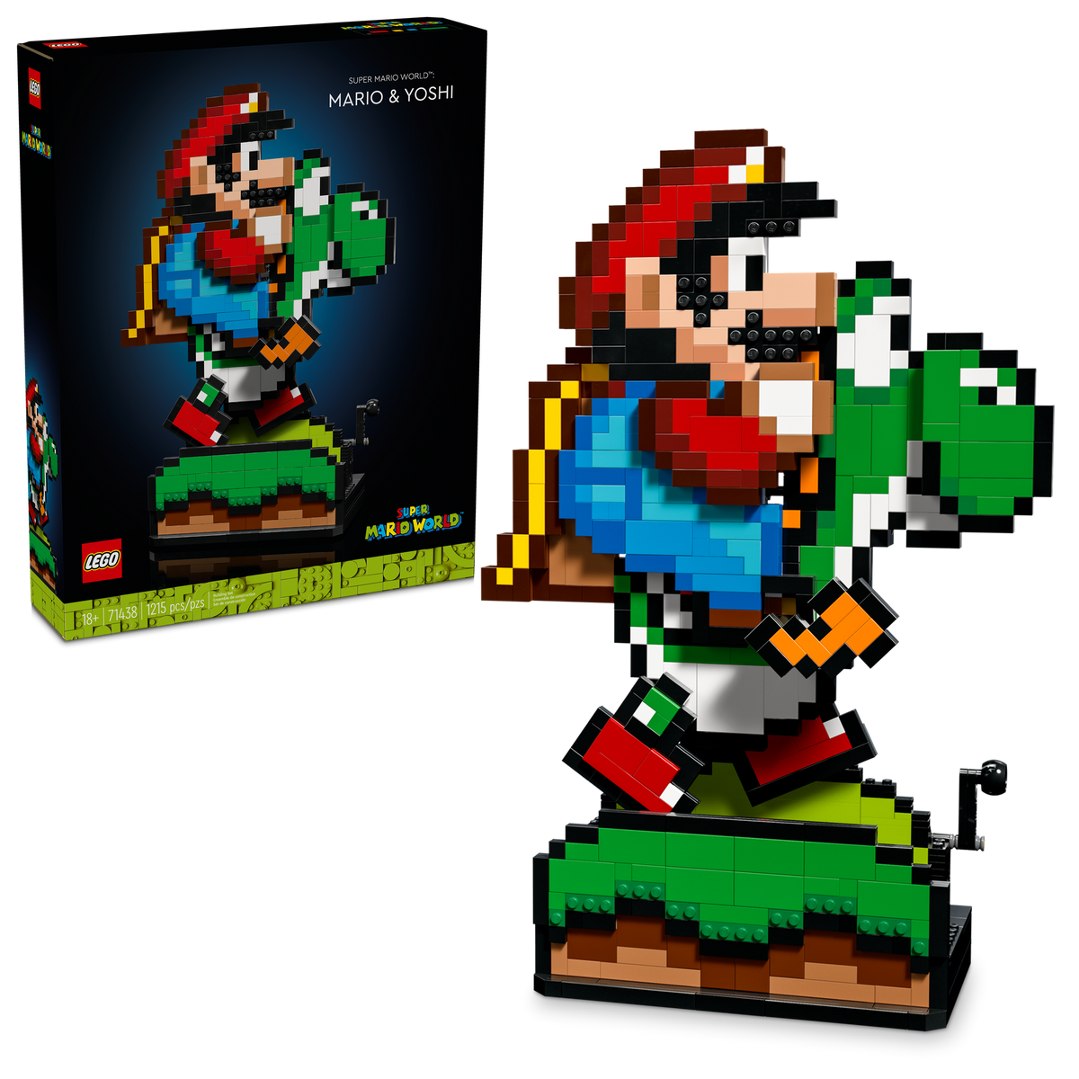 71438 Super Mario World: Mario & Yoshi product image 3, provided for visual reference and product detail review