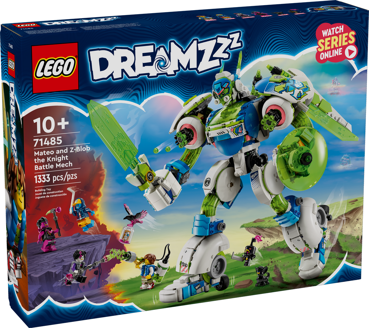 71485 Mateo and Z-Blob the Knight Battle Mech product image 1, provided for visual reference and product detail review