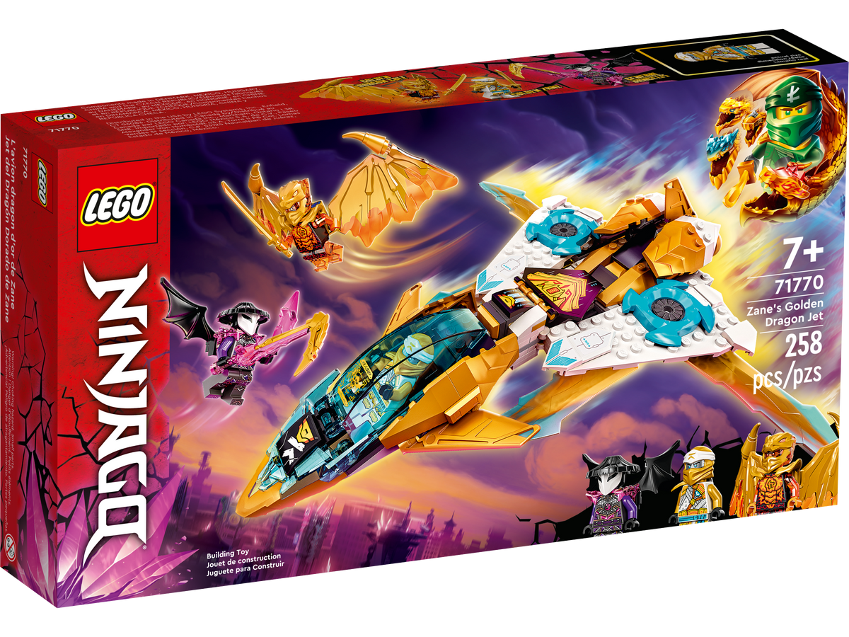 71770 Zane's Golden Dragon Jet product image 1, provided for visual reference and product detail review
