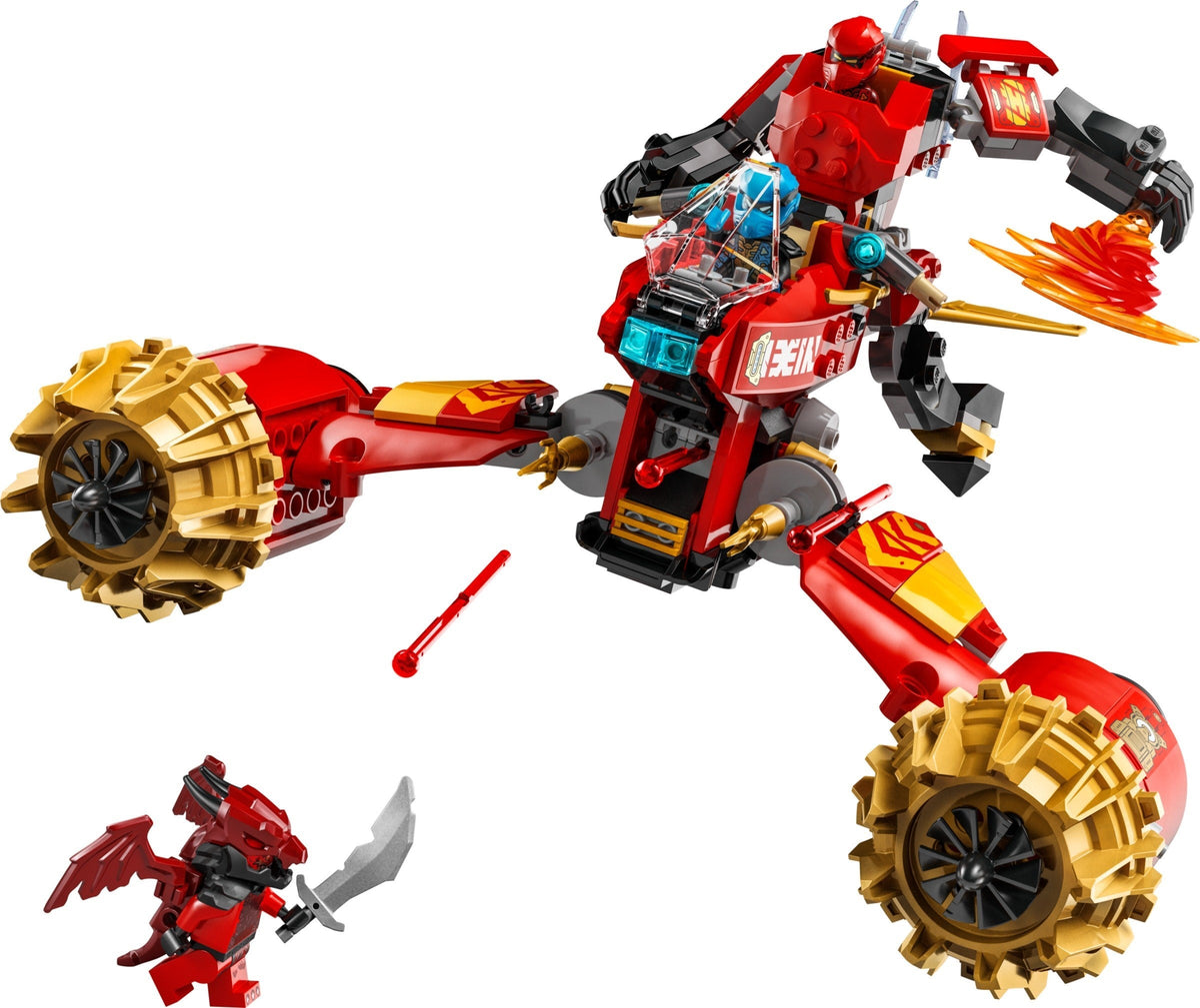 71830 Kai's Mech Storm Rider product image 2, provided for visual reference and product detail review