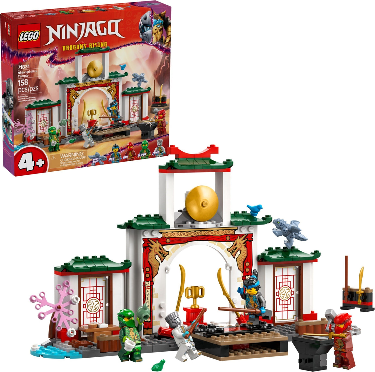 71831 Ninja Spinjitzu Temple product image 1, provided for visual reference and product detail review