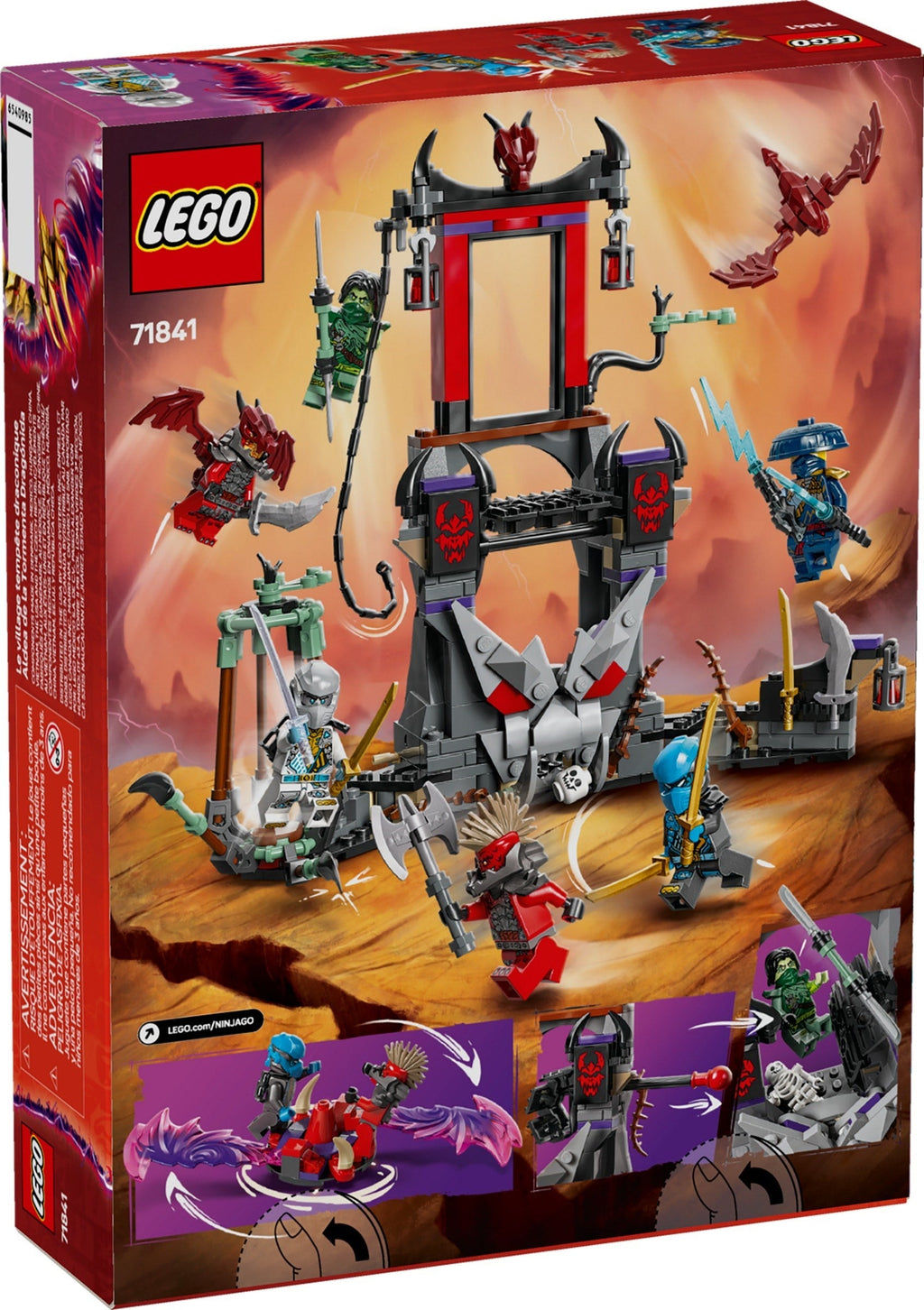 71841 Dragonian Storm Village product image 3, provided for visual reference and product detail review