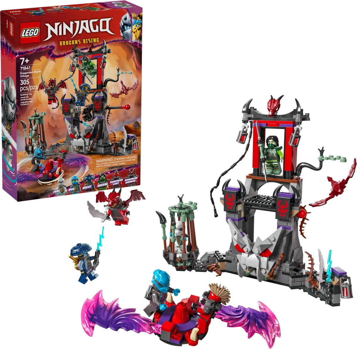 71841 Dragonian Storm Village product image 1, provided for visual reference and product detail review