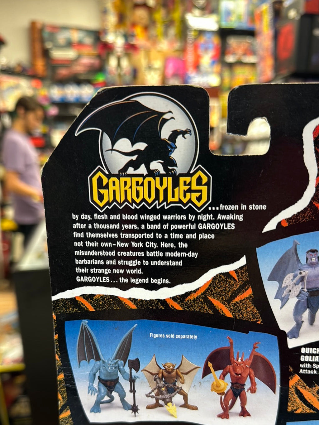 Demona 0556 (Vintage Gargoyles, Playmates) SEALED product image 13, provided for visual reference and product detail review