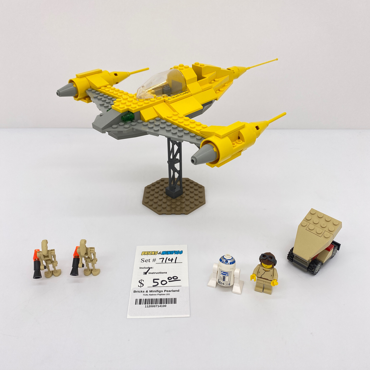 7141 Naboo Fighter (U) product image 1, provided for visual reference and product detail review