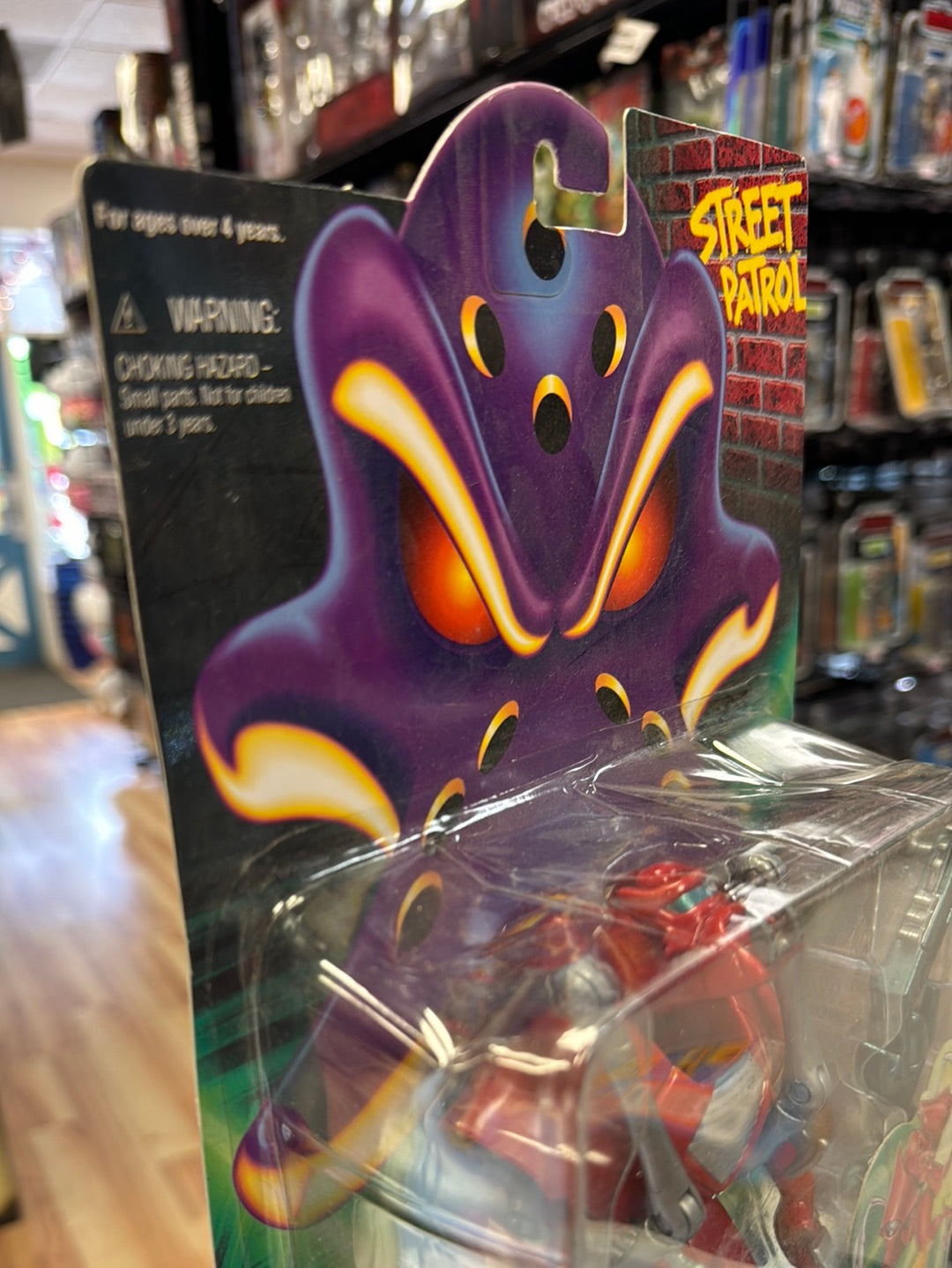 Evil Hunter Drone 1249 (Vintage Mighty Ducks, Mattel) SEALED product image 7, provided for visual reference and product
