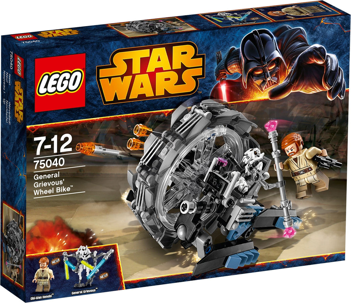 75040 General Grievous' Wheel Bike (C) product image 1, provided for visual reference and product detail review
