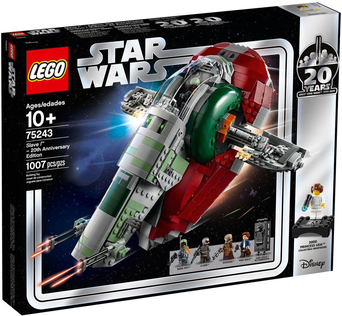 75243 Slave I - 20th Anniversary Edition (C) product image 1, provided for visual reference and product detail review