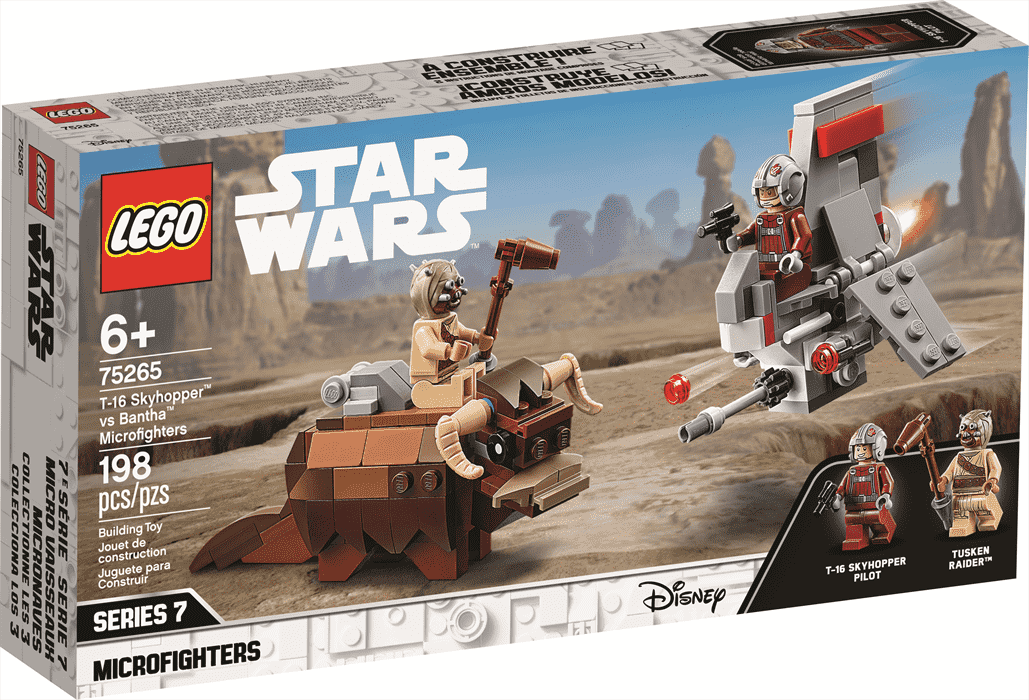 75265 T-16 Skyhopper Vs Bantha product image 1, provided for visual reference and product detail review