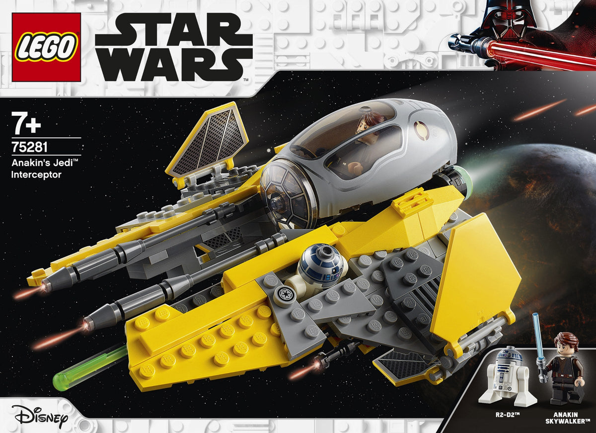 75281 Anakin's Jedi Interceptor (C) product image 1, provided for visual reference and product detail review