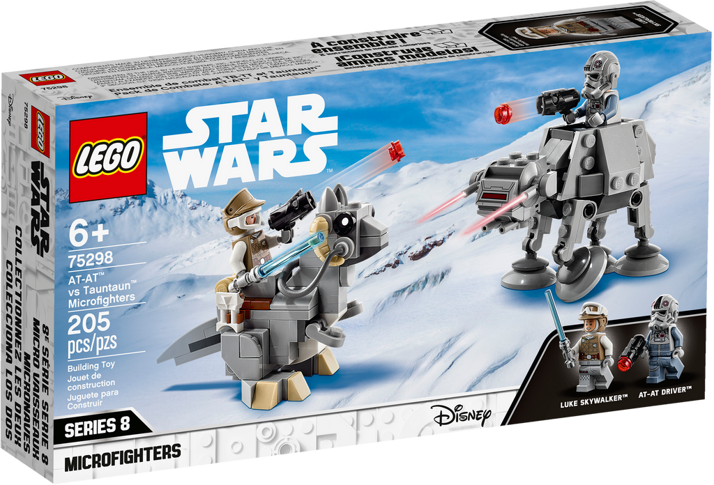75298 AT-AT™ vs. Tauntaun™ Microfighters product image 1, provided for visual reference and product detail review