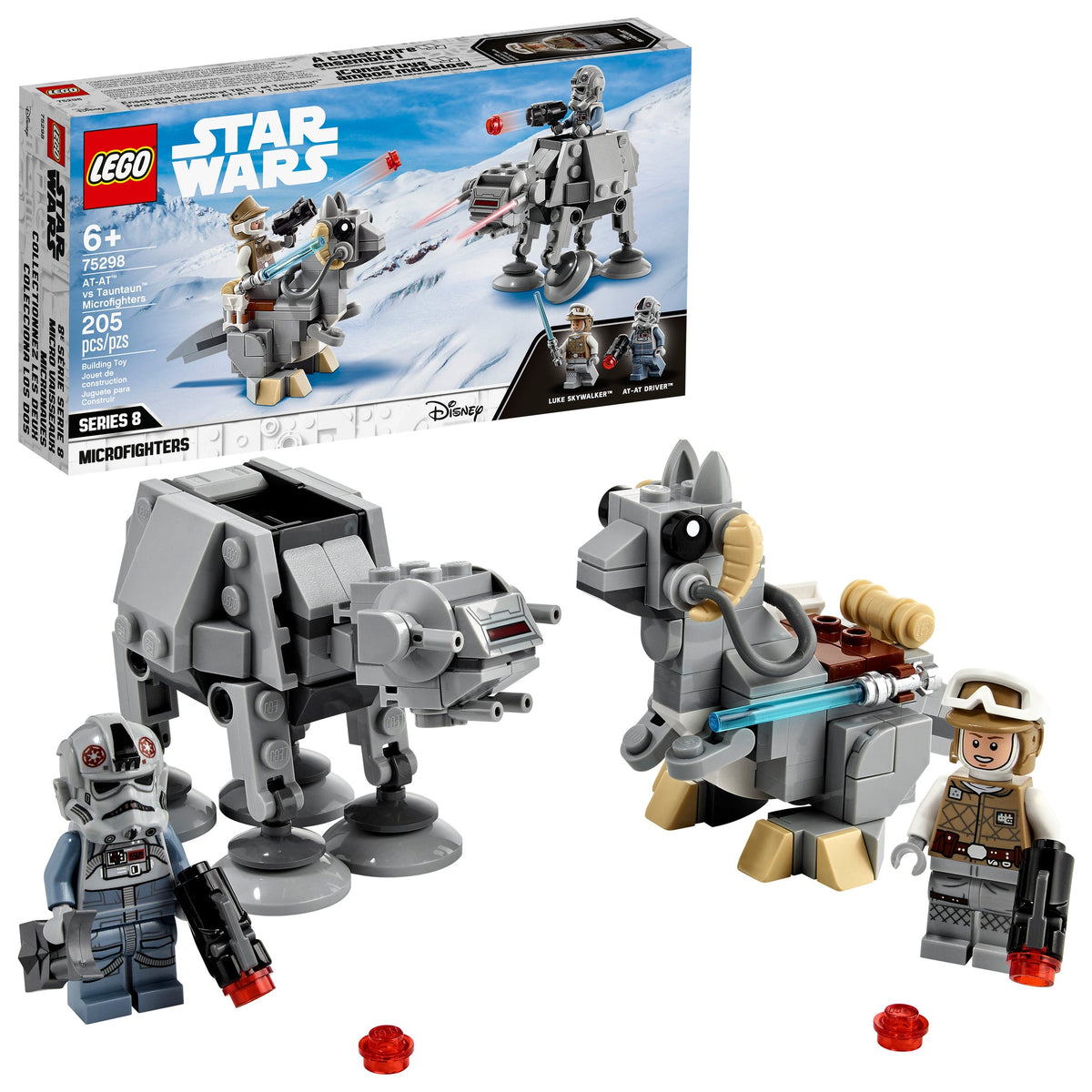 75298 AT-AT™ vs. Tauntaun™ Microfighters product image 2, provided for visual reference and product detail review