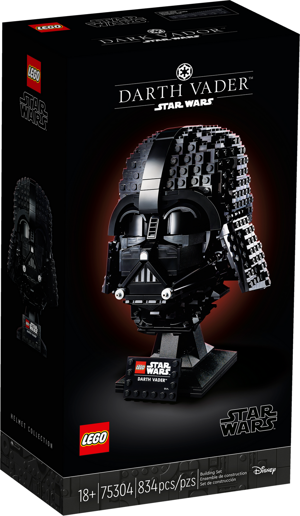 75304 Darth Vader Helmet product image 1, provided for visual reference and product detail review