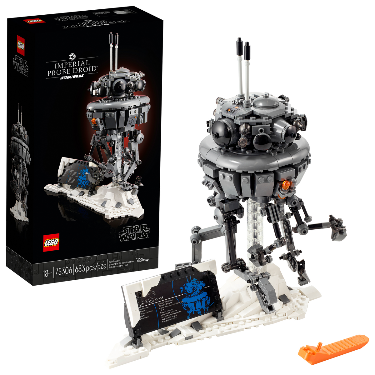 75306 Imperial Probe Droid* product image 1, provided for visual reference and product detail review